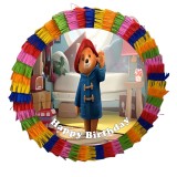 Pinata pentru petreceri copii, 35 cm, multicolora, model Paddington Bear
