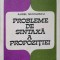 PROBLEME DE SINTAXA A PROPOZITIEI-AUREL NICOLESCU-107786