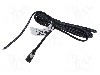 Cablu alimentare DC, cabluri, DC 5,5/2,5 mufa, negru, 1,5m, ESPE - KW252-000-213-0150