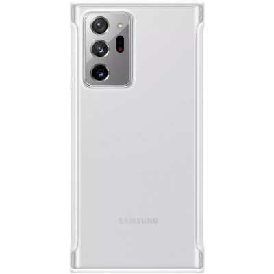 Husa Samsung pentru Samsung Galaxy Note 20 Ultra N985 / Samsung Galaxy Note 20 Ultra 5G N986, Clear Protective, Alba EF-GN985CWEGEU foto