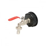 Robinet Alama Bazin IBC S60x6, DN15 (1/2&quot;) Breckner Germany - Adaptor Rezervor Apa, Furtun
