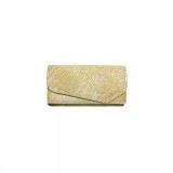 Cumpara ieftin Geanta plic seara mic pentru ocazii si petreceri, auriu sclipitor, 20 x 10 cm, Magrot 20458