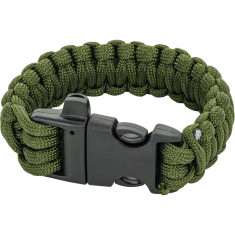 Bratara Tactica Paracord Fastex Olive Drab Element Airsoft