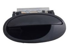 Maner usa exterior Opel Corsa/Combo C, 2000-2006, negru, usa spate partea Stanga foto