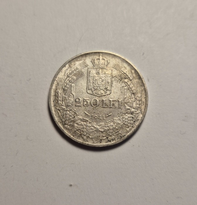 250 lei 1941 Nihil Sine Deo NSD Frumoasa