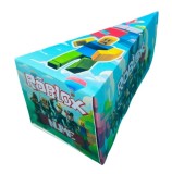 Cutie Felie Tort Personalizabil Model Roblox Carton Lucios Ambalaj Cadou Petreceri Copii Aniversari, Oem