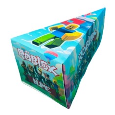 Cutie Felie Tort Personalizabil Model Roblox Carton Lucios Ambalaj Cadou Petreceri Copii Aniversari