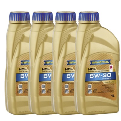 Pachet 4 litri ulei Ravenol HCL 5W30 foto