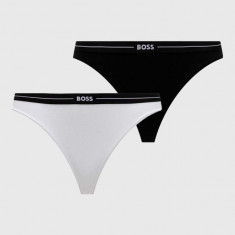 BOSS chiloți 3-pack culoarea alb 50510016