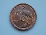 5 CENTS 1997 AFRICA DE SUD-AFRIKA DZONGA