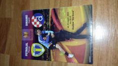 Program Fotbal Petrolul Ploiesti Dinamo Zagreb 2014 Europa League bilet Romania foto