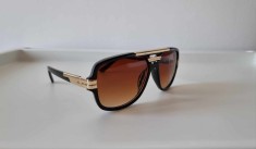 Ochelari de soare Louis Vuitton Style - Rama neagra Lentile maro foto