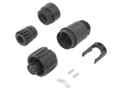 Conector circular mamă 7 pini, IP67 foto
