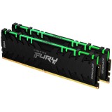 Memorie Memorie Fury Renegade RGB Intel XMP 2.0, 8GB, DDR4-3600MHz, CL16, Negru &quot;KF436C16RB2A/8&quot;, Kingston