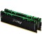Memorie Memorie Fury Renegade RGB Intel XMP 2.0, 8GB, DDR4-3600MHz, CL16, Negru &quot;KF436C16RB2A/8&quot;