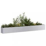 vidaXL Jardinieră 360x40x40 cm oțel galvanizat