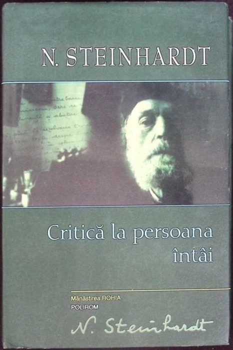 CRITICA LA PERSOANA INTAI-NICOLAE STEINHARDT-264976