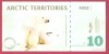 TERITORIUL ARCTIC 10 DOLLARS / 2022.