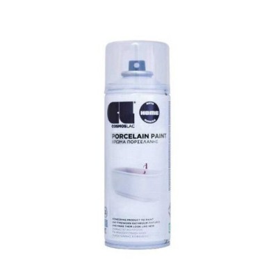 Vopsea spray efect portelan N401 alb Cosmos 0064014 foto