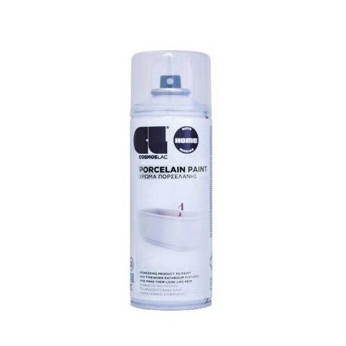 Vopsea spray efect portelan N401 alb Cosmos 0064014