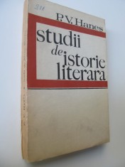 Studii de istorie literara - P. V. Hanes
