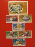 GERMANIA DDR, SPORT MONTREAL - COLIȚĂ + SERIE COMPLETĂ MNH