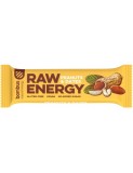 Baton proteic cu arahide si curmale, 50g, Raw Energy, Bombus
