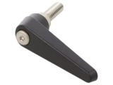 Manetă franceză ELESA GANTER GN 101.1-25-M12-32-SW, 89mm, corp negru