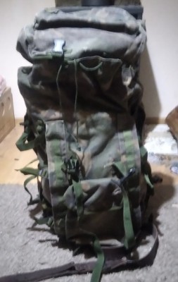 Rucsac militar 1 metru camuflaj verde foto