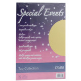 Hartie Cartonata Metalizata A4 FAVINI Special Events, 20 File/Top, 120 g/m&sup2;, Aurie, Coli Carton Special Decoratiuni, Hartii Cartonate Metalizate Aurii