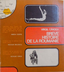 BREVE HISTOIRE DE LA ROUMANIE par VIRGIL CANDEA , 1977 foto