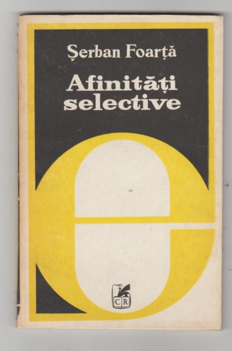 bnk ant Serban Foarta - Afinitatile selective