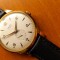 Ceas LARA 15 Rubis aurit perfect functional curea piele noua diametru 37mm