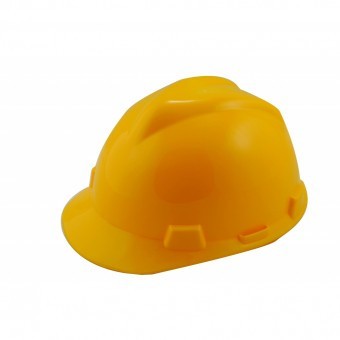 Casca protectie galbena Topstrong 560901, cu fixare in 4 puncte foto