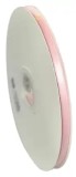 Panglica Dublu Satinata Roz Pal 6 mm, 91 m
