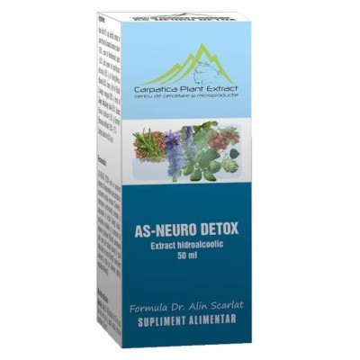 As-Neuro Detox 50 mililitri Carpatica Plant Extract foto