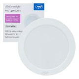 Aproape nou: Plafoniera LED PNI D-Light CL2418 18W, rotunda 21.7 cm, 6400K, 230V, 1