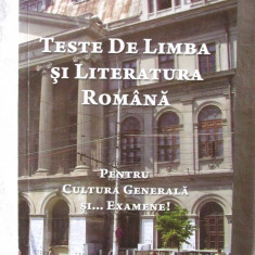 TESTE DE LIMBA SI LITERATURA ROMANA- D. Dumitrescu 2010. Cuprinde 1000 intrebari