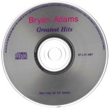 Bryan Adams - Greatest Hits, CD, fara coperti
