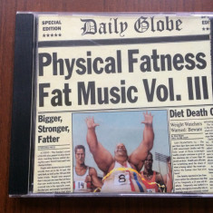 Fat Music Vol. III Physical Fatness cd disc various muzica punk hardcore 1997 US