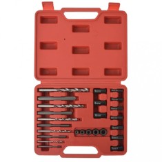 vidaXL Set extractor ?uruburi, o?el, 25 de piese foto