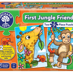 Puzzle Primii Prieteni din Jungla - First jungle friends