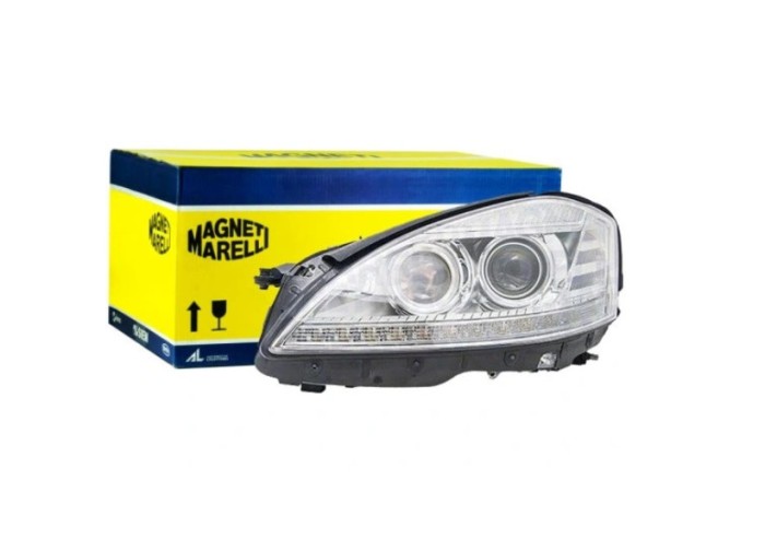 Far Mercedes Clasa S (W221), 06.2009-09.2013, montare fata, stanga, bi-xenon; sistem infrarosu; D1S; electric; fara motor; xenon; cu lumina viraje, M