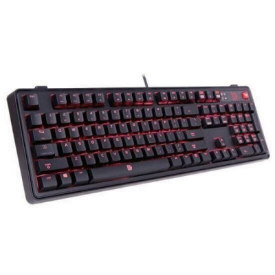 Tastatura Tt eSPORTS Meka Pro neagra, switch-uri rosii foto