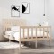 vidaXL Cadru de pat Small Double 4FT, 120x190 cm, lemn masiv