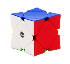 Cub Magic 3x3x3 QiYi X-Man Wingy Skewb Magnetic, Stickerless, 367CUB-1