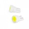 Bec LED Pozitie 12V 1W COB 18 chipuri T10 5W5 90lm 2buc set Carguard
