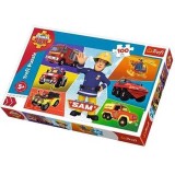 Puzzle Trefl Vehiculele lui Sam contine 100 piese