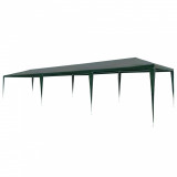 VidaXL Cort de petrecere, verde, 3 x 9 m, PE