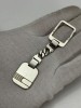BRELOC CHEI ARGINT 925 - Cu PLACUTA - 26g. - Vintage !